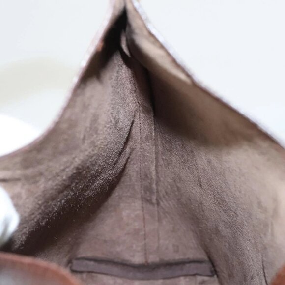 GUCCI Bamboo Shoulder Bag Leather Brown Gold 001 1880 Auth am8464 - Picture 12 of 16